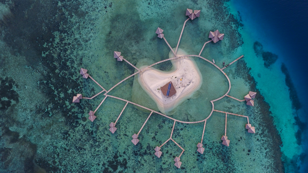 Indonesia rasa Maldives di Pulo Cinta, Gorontalo.