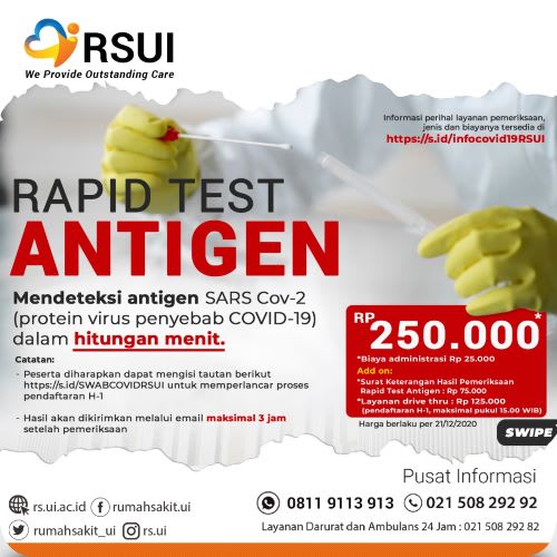 Lokasi Rapid Test Antigen Test Dan Pcr Swab Test Covid 19 Di Jakarta Update 24 Februari 21 Wego Indonesia Travel Blog