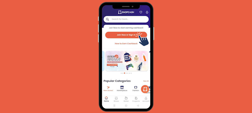 Open ShopCash App