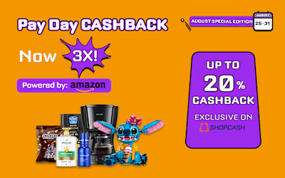 How to Save Money Shopping on Amazon.ae with 20% Cashback through ShopCash Amazon Pay Week