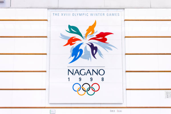 Spanduk Nagano Olympic 1998